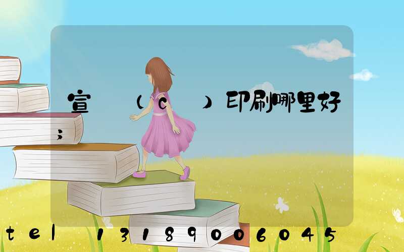 宣傳冊(cè)印刷哪里好