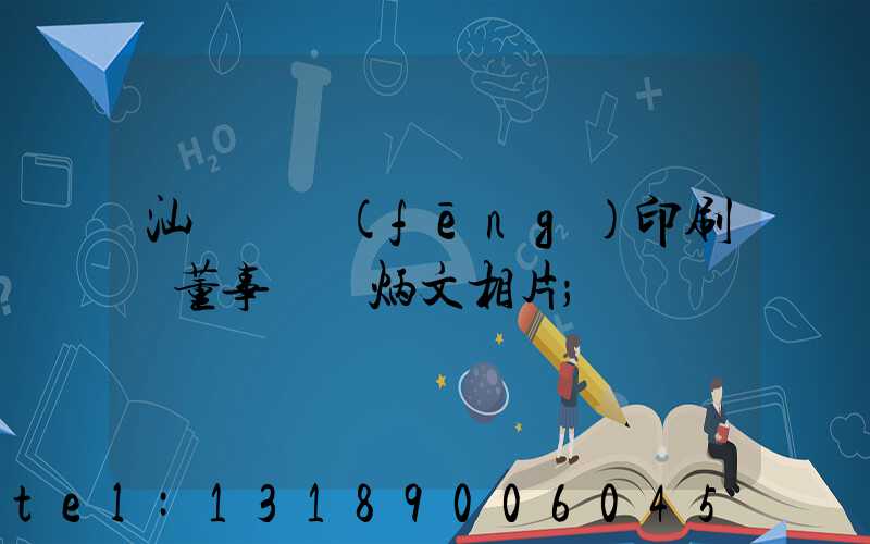 汕頭東風(fēng)印刷廠董事長黃炳文相片